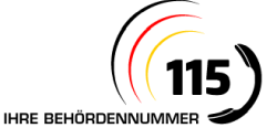 Ihre Behördennummer 115 (Link zu: Webseite der Behördennummer - öffnet neues Fenster)